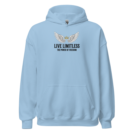 Unisex Hoodie Blue Light