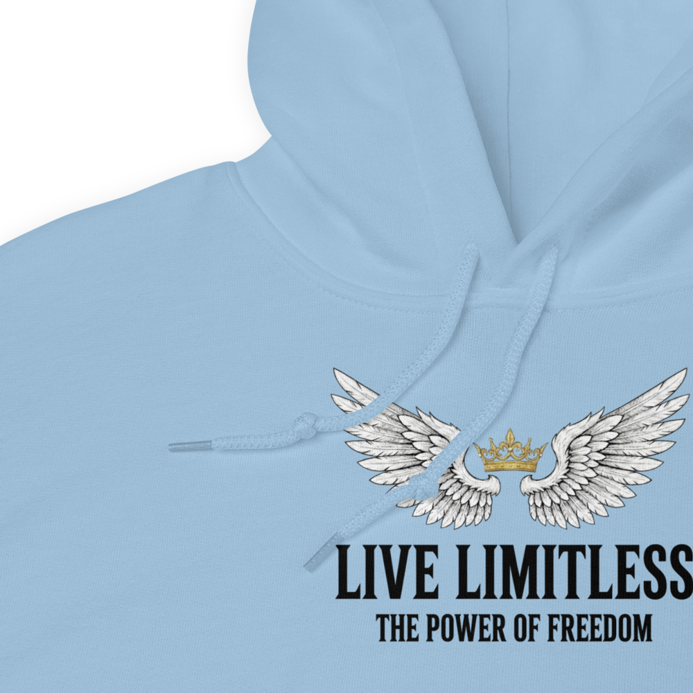 Unisex Hoodie Blue Light