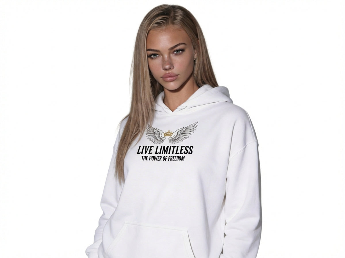 Unisex Hoodie White