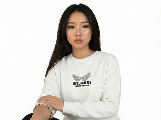 Unisex Premium Sweatshirt White
