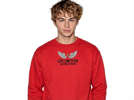 Unisex Premium Sweatshirt Red