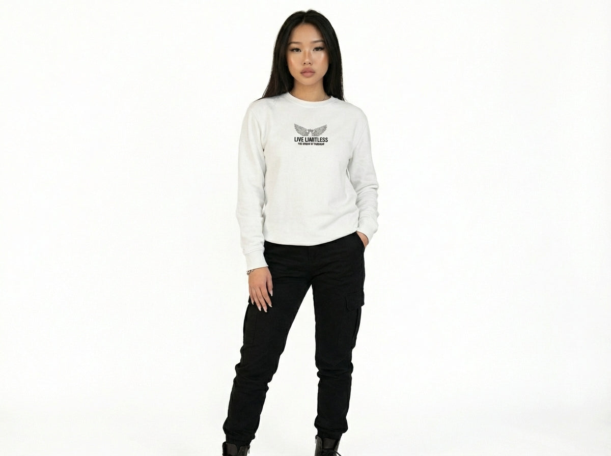 Unisex Premium Sweatshirt White