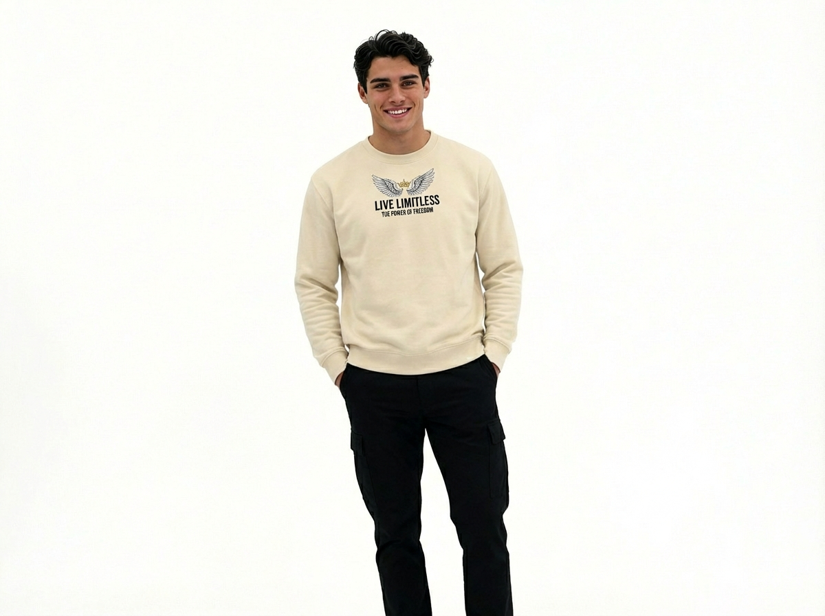 Unisex Premium Sweatshirt Baige