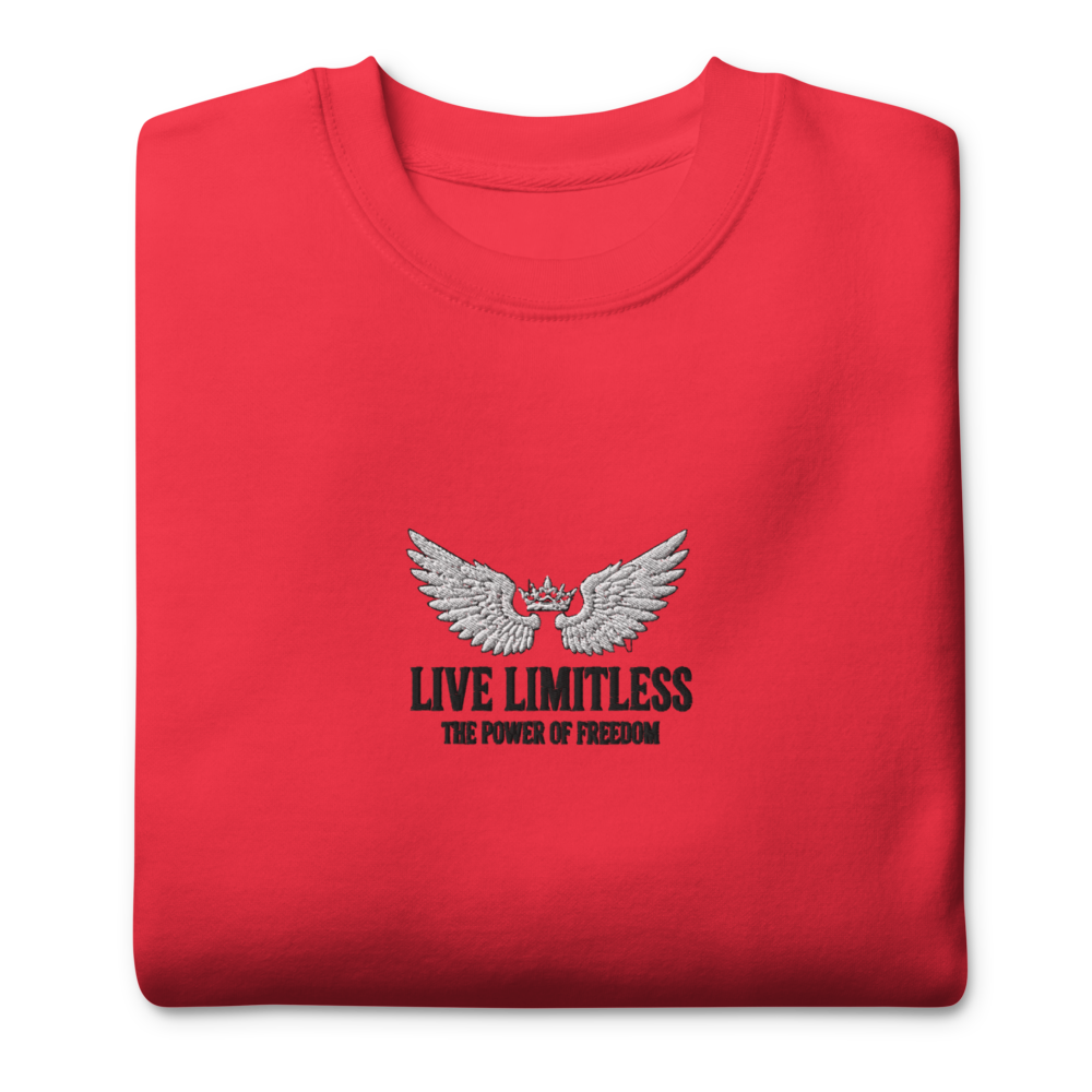 Unisex Premium Sweatshirt Red