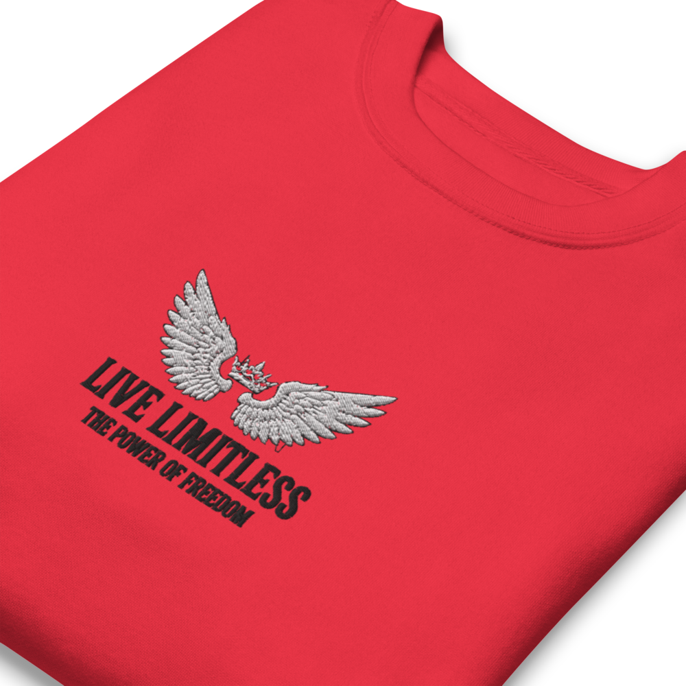 Unisex Premium Sweatshirt Red